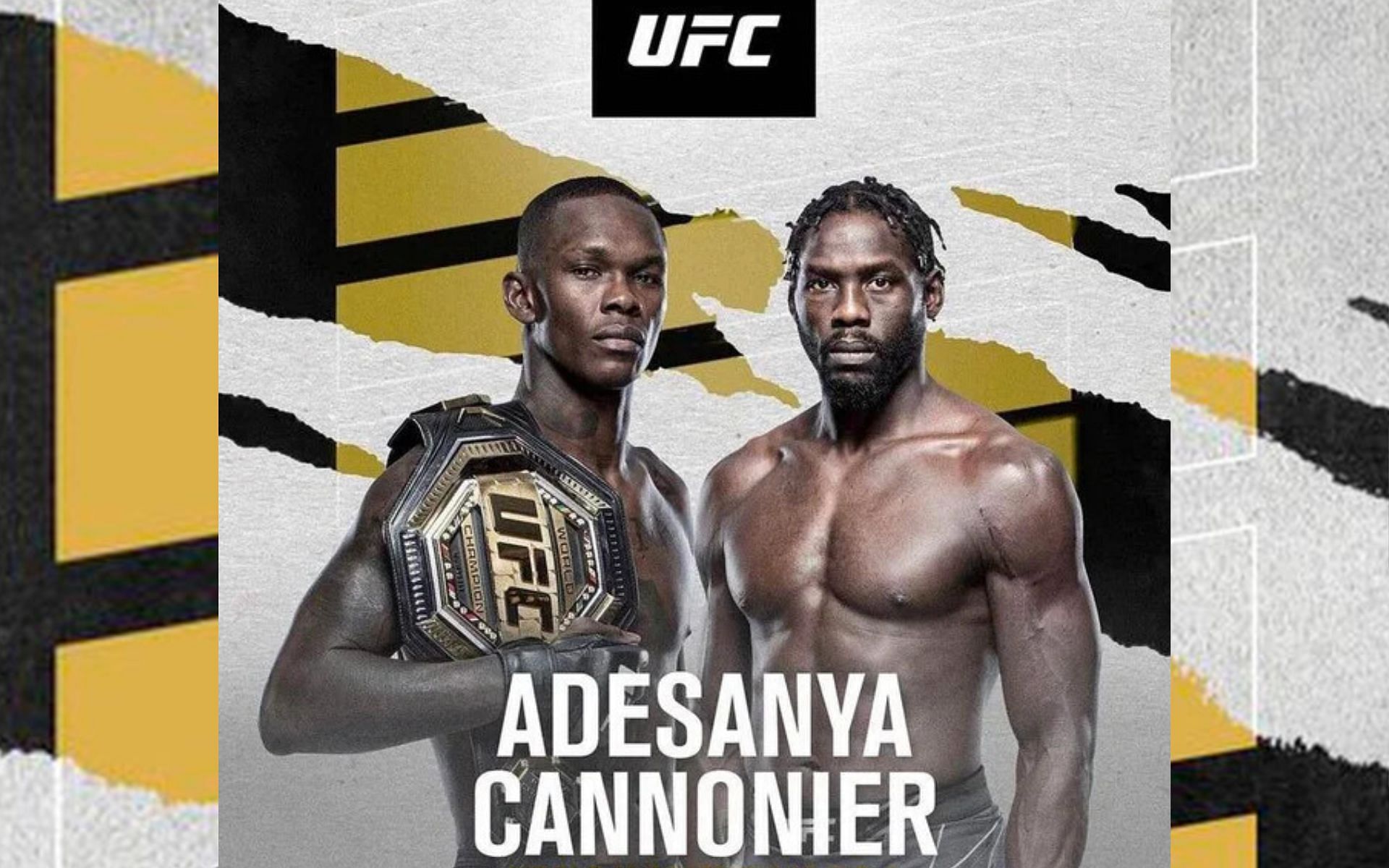 UFC 276: Adesanya vs. Cannonier [Image courtesy: @ufc via Instagram]