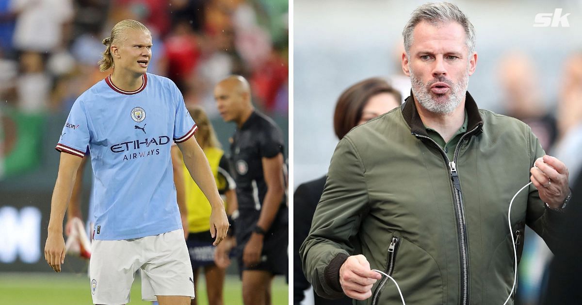 Reds legend Jamie Carragher reacts to Community Shield clash
