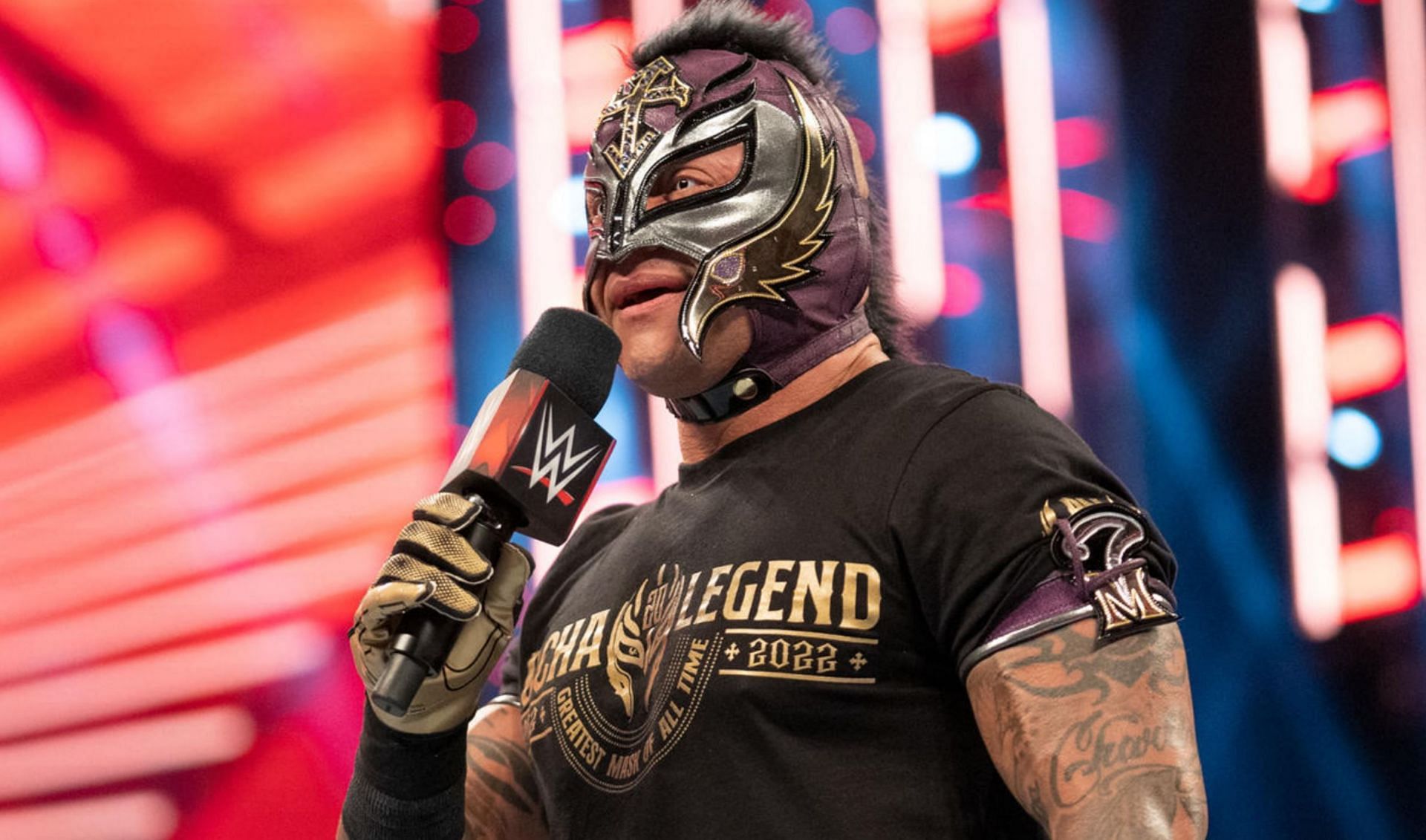 Former WWE champion Rey Mysterio