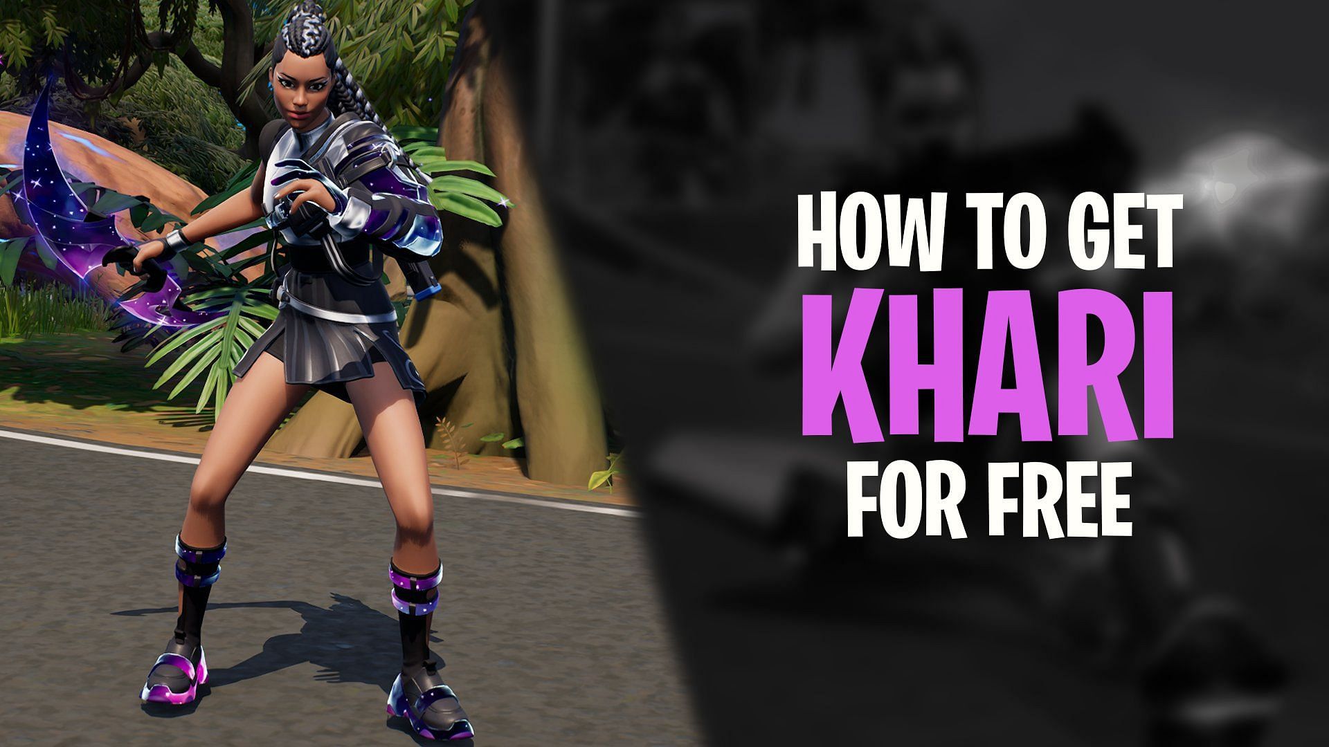 Khari skin will be obtainable for free in a Fortnite Battle Royale tournament (Image via Sportskeeda)