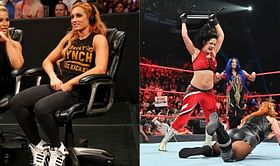 "It wasn't a chair" - Becky Lynch responds to recent claim made by absent WWE Superstar