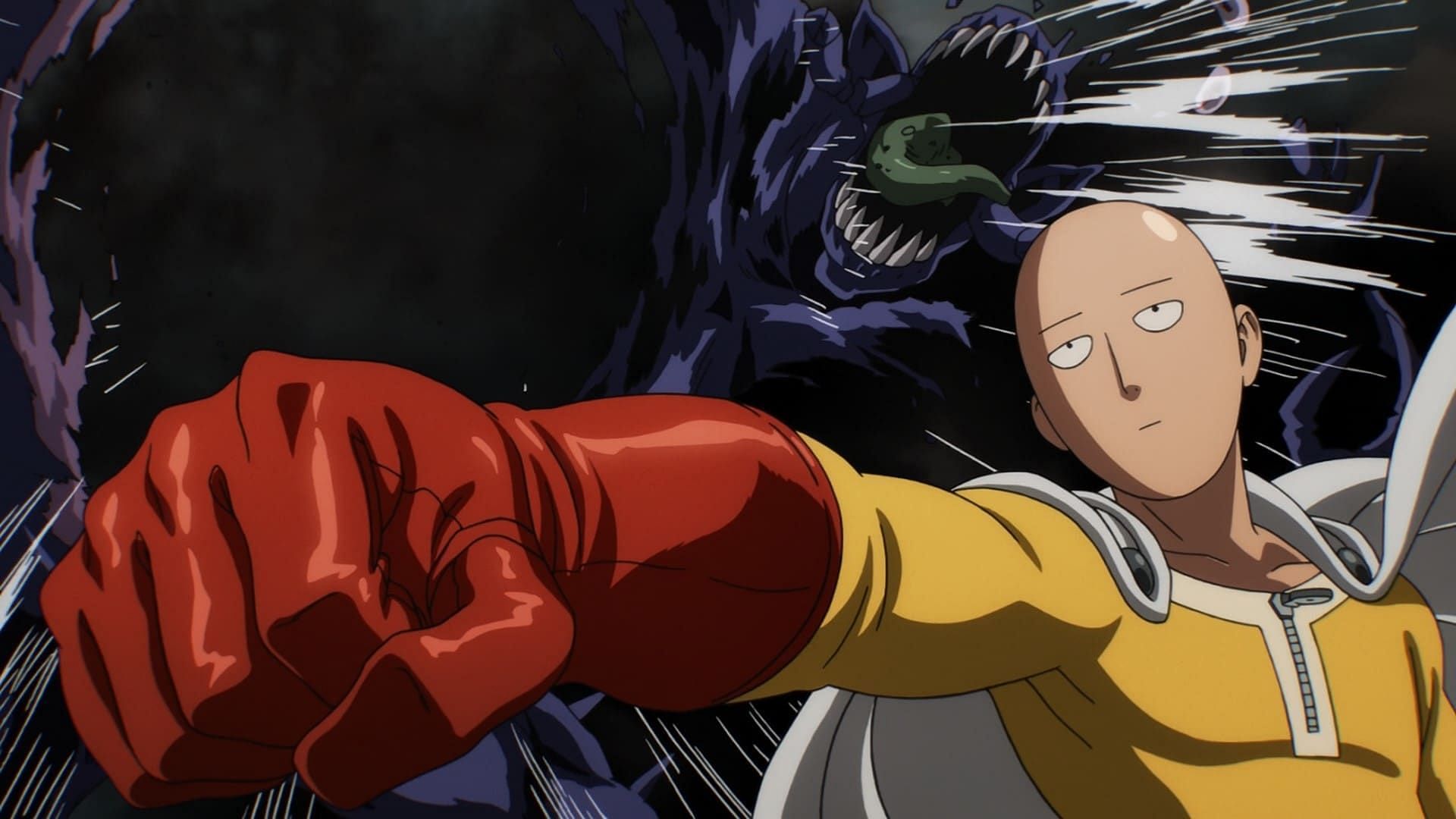 Saitama&#039;s Serious Punch would still severely hurt the Siayan (Image via ONE, One Punch Man)