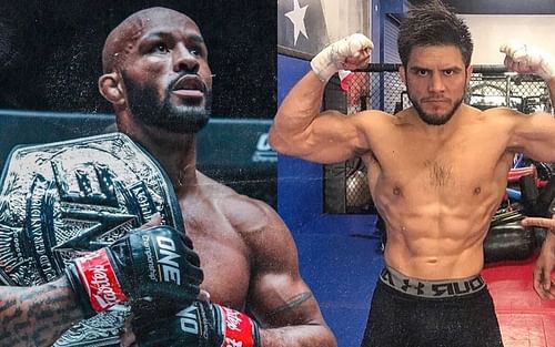 Demetrious Johnson (left) and Henry Cejudo (right).