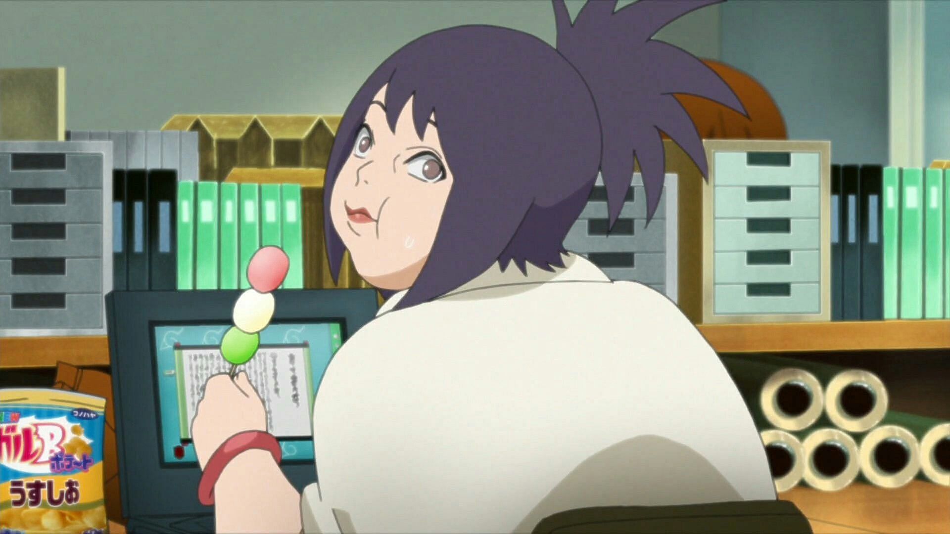 Anko as shown in the anime (Image via Naruto)