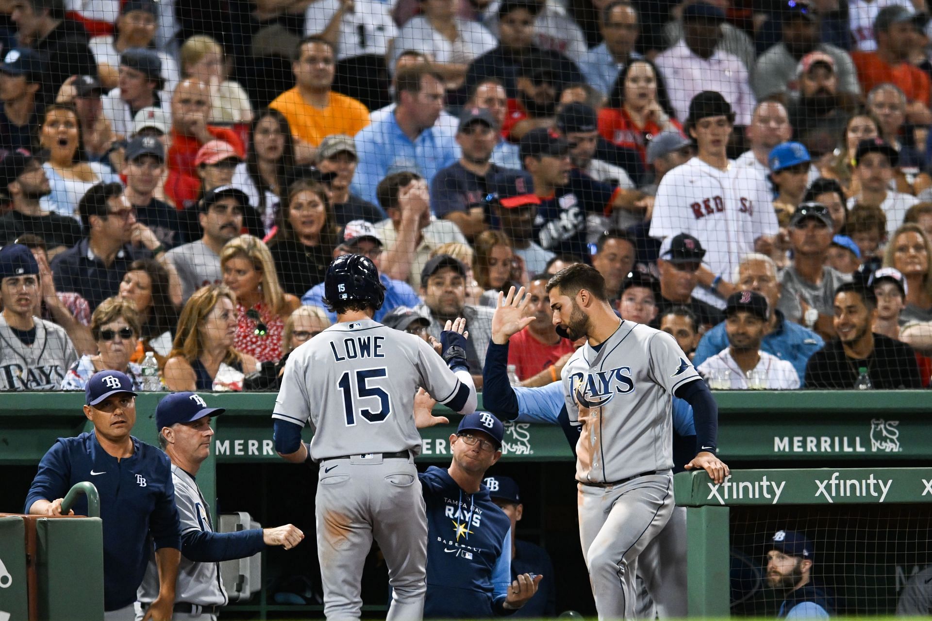 The Red Sox struggled against the Rays