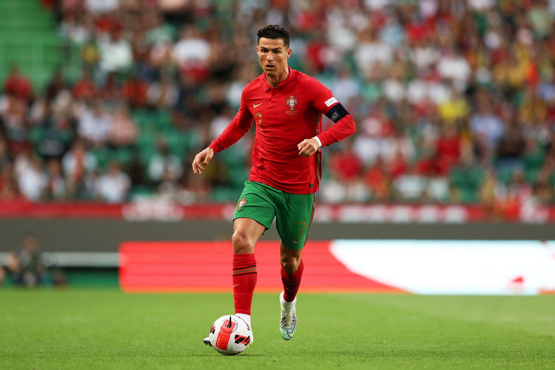 Cristiano Ronaldo has one foot out the door at Old Trafford.