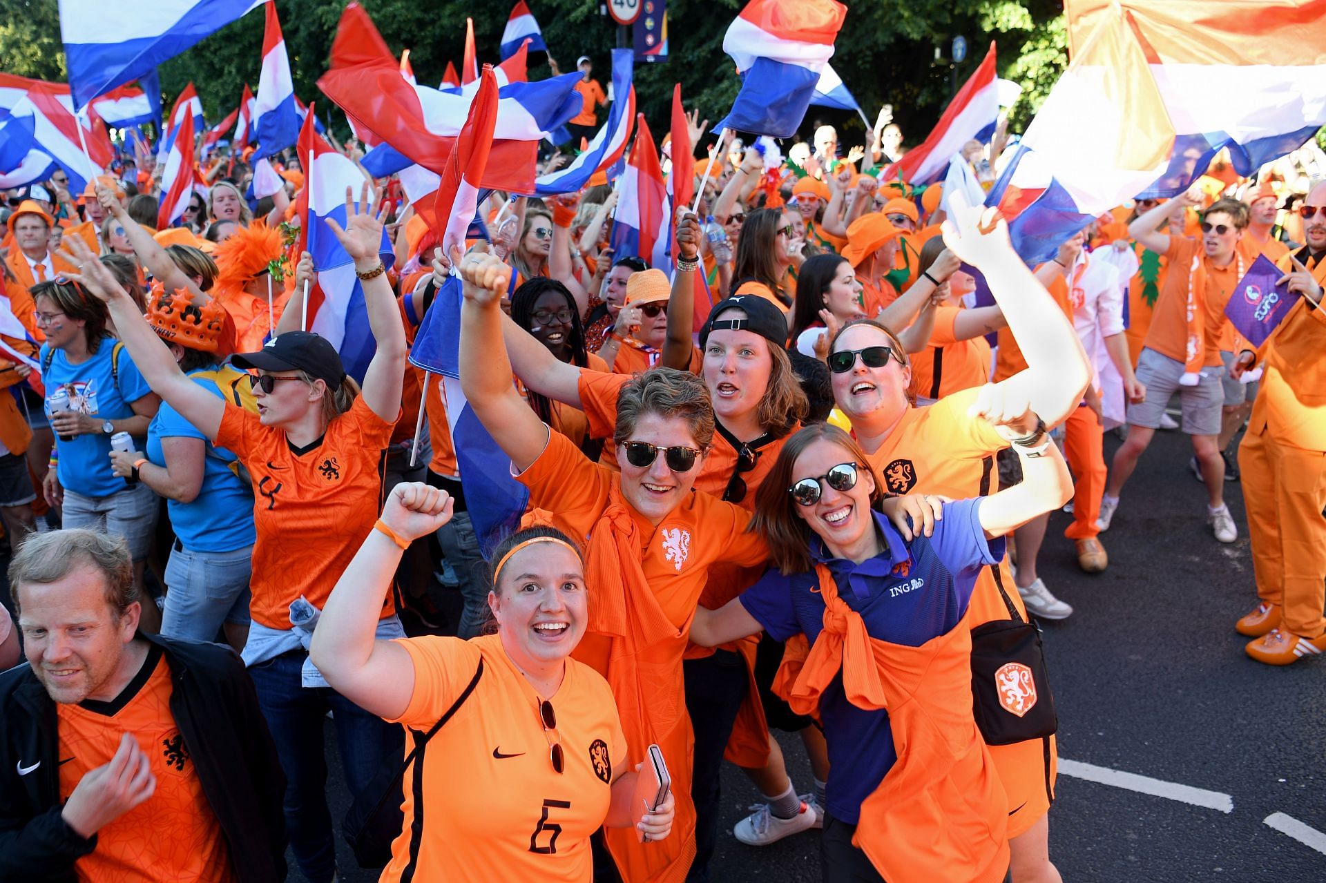 Netherlands faithful will be in full force against Switzerland.
