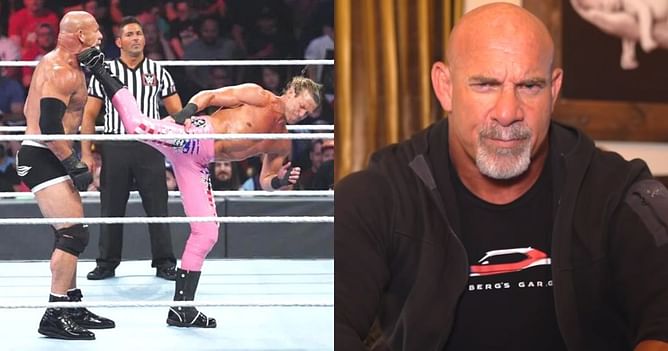 "Oldberg wanted to get catering but fell down walking in?" - AEW star responds to Dolph Ziggler's post about Goldberg