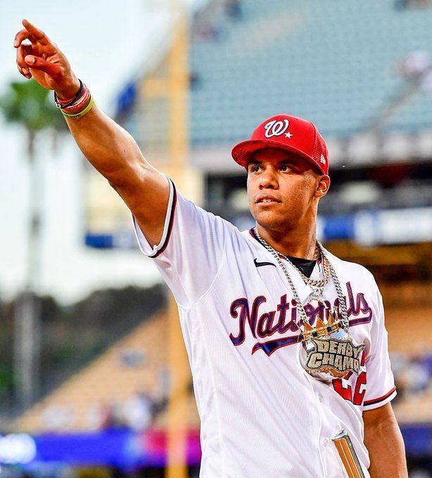 Safe to say Juan Soto is HOT 💪😤 (H/T @nationals)