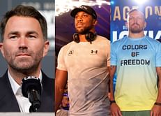 "He's desperate to win this fight"- Eddie Hearn backs Anthony Joshua to avenge Oleksandr Usyk defeat