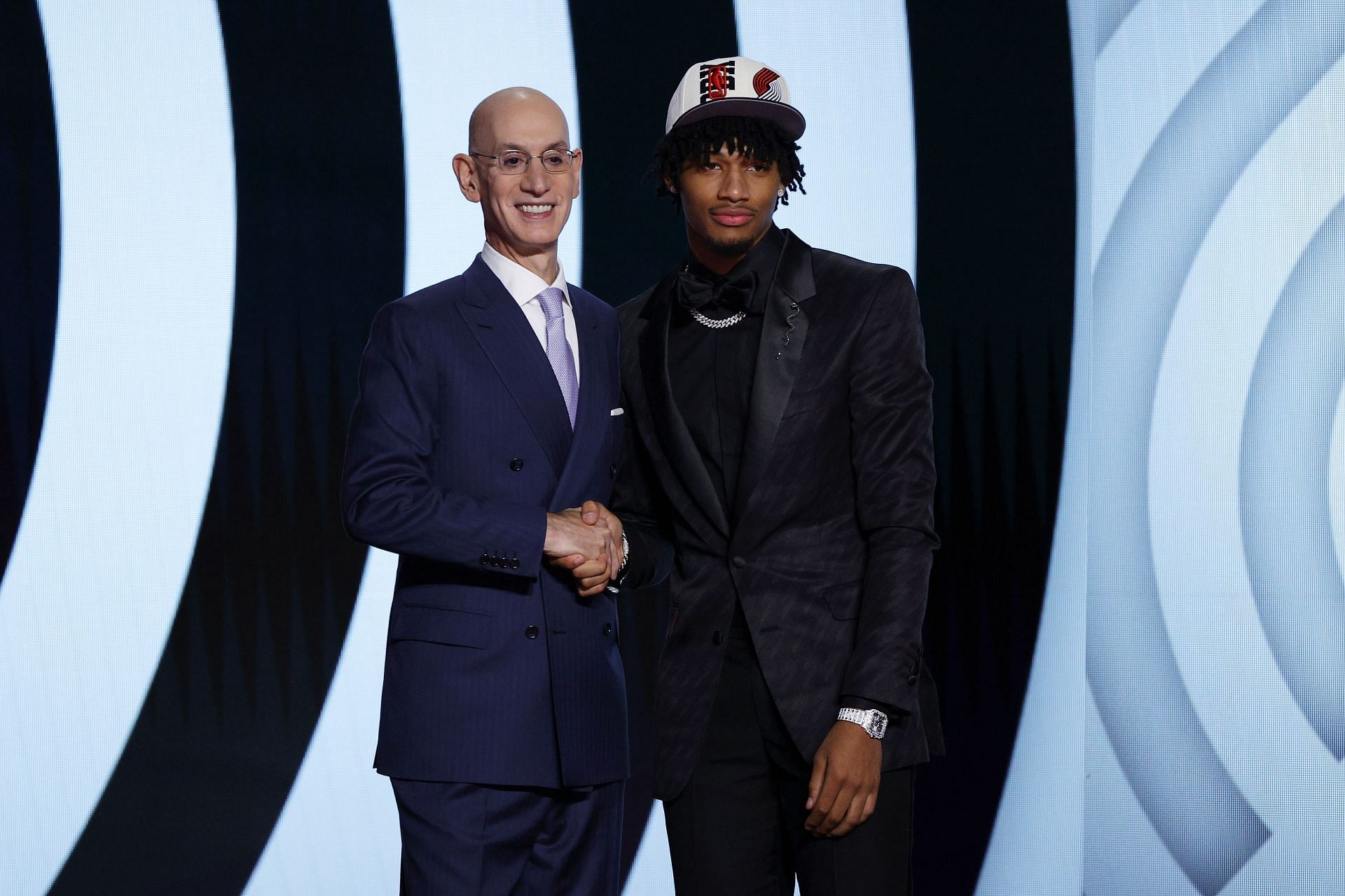 Shaedon Sharpe was drafted 7th overall by the Blazers at the 2022 NBA draft.