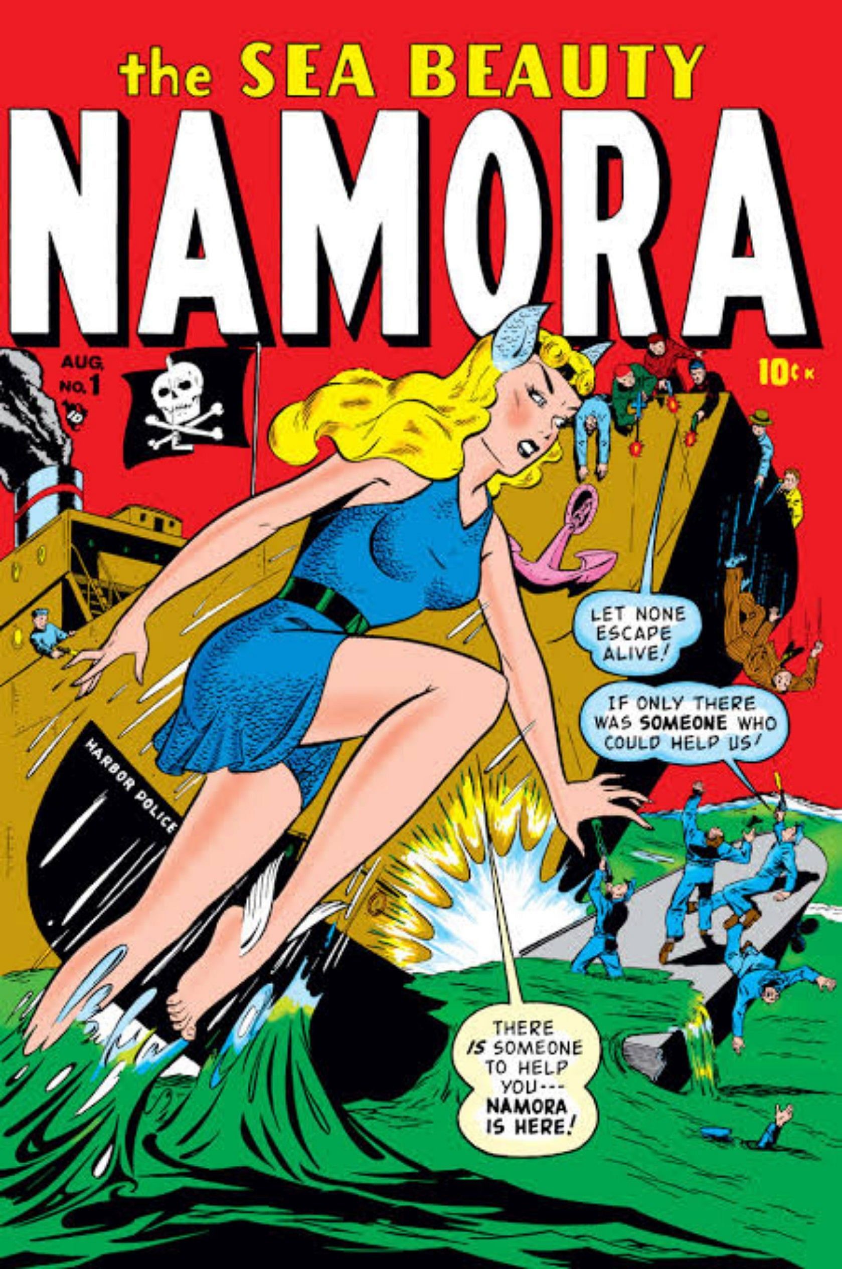 Namora in the comics (Image via Marvel Comics)