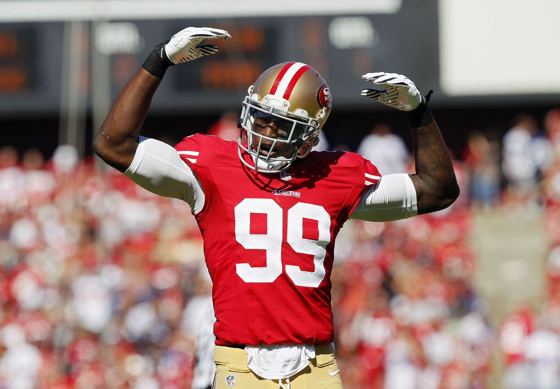 Aldon Smith was also cut by his team after his run-ins with the law