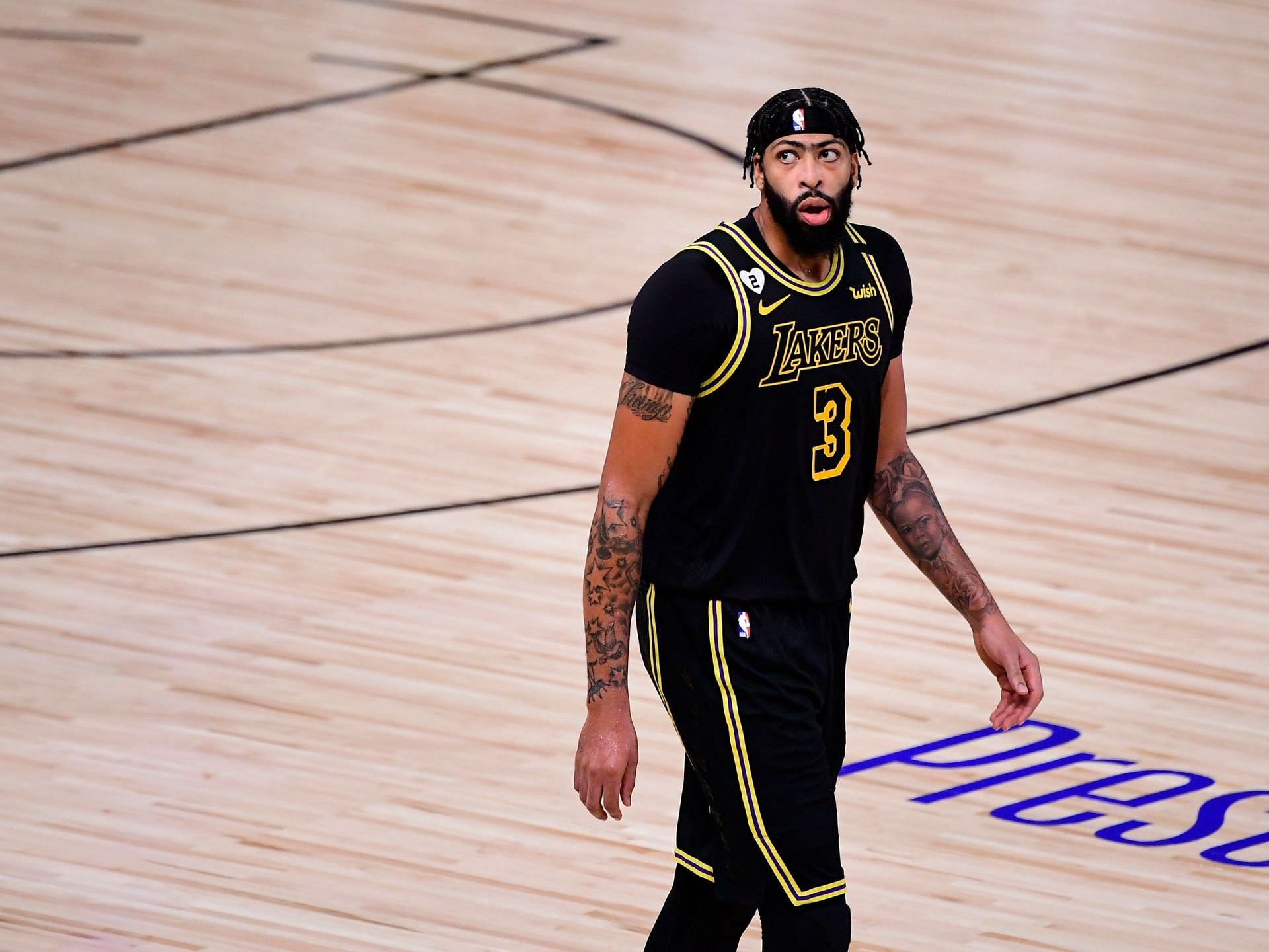 So far, the LA Lakers aren&#039;t answering calls about Anthony Davis from other teams but that could reportedly change. [Photo: The New Yorker]