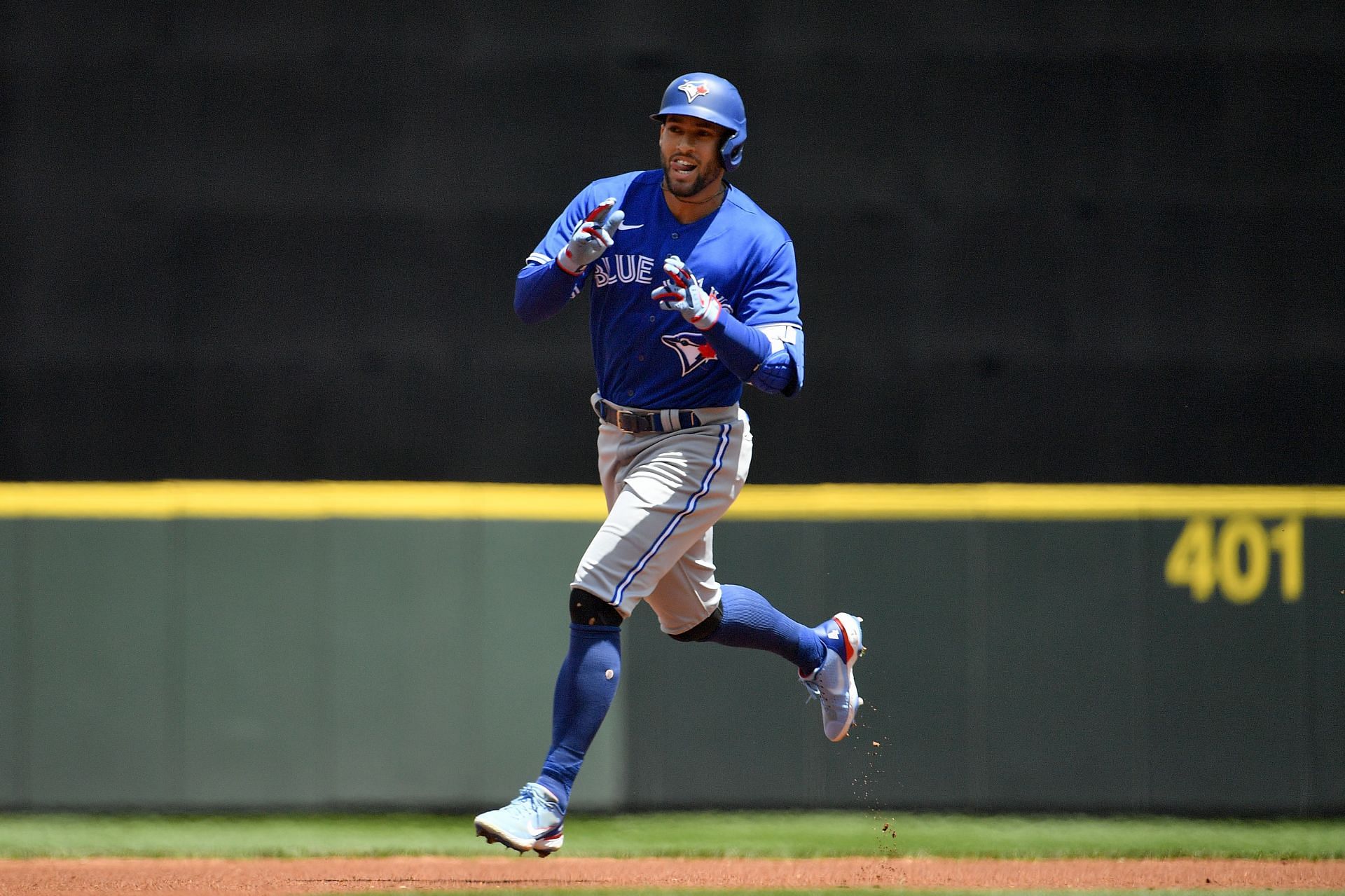 George Springer has been trying to secure wins for the Toronto Blue Jays.