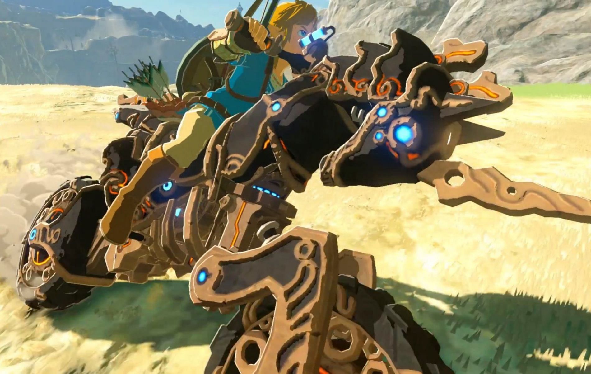 Zelda&#039;s Master Cycle Zero is something video game fans would love to ride in real life (Image via Zelda: Breath of the Wild)