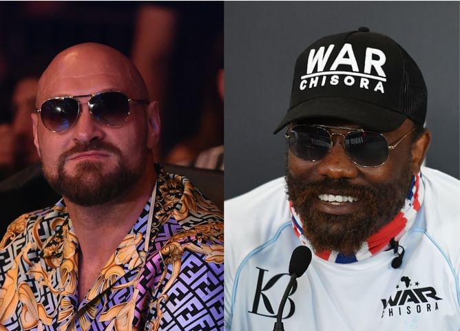 "Chisora can kiss my a**"- Tyson Fury says he will punch Dereck Chisora in the face