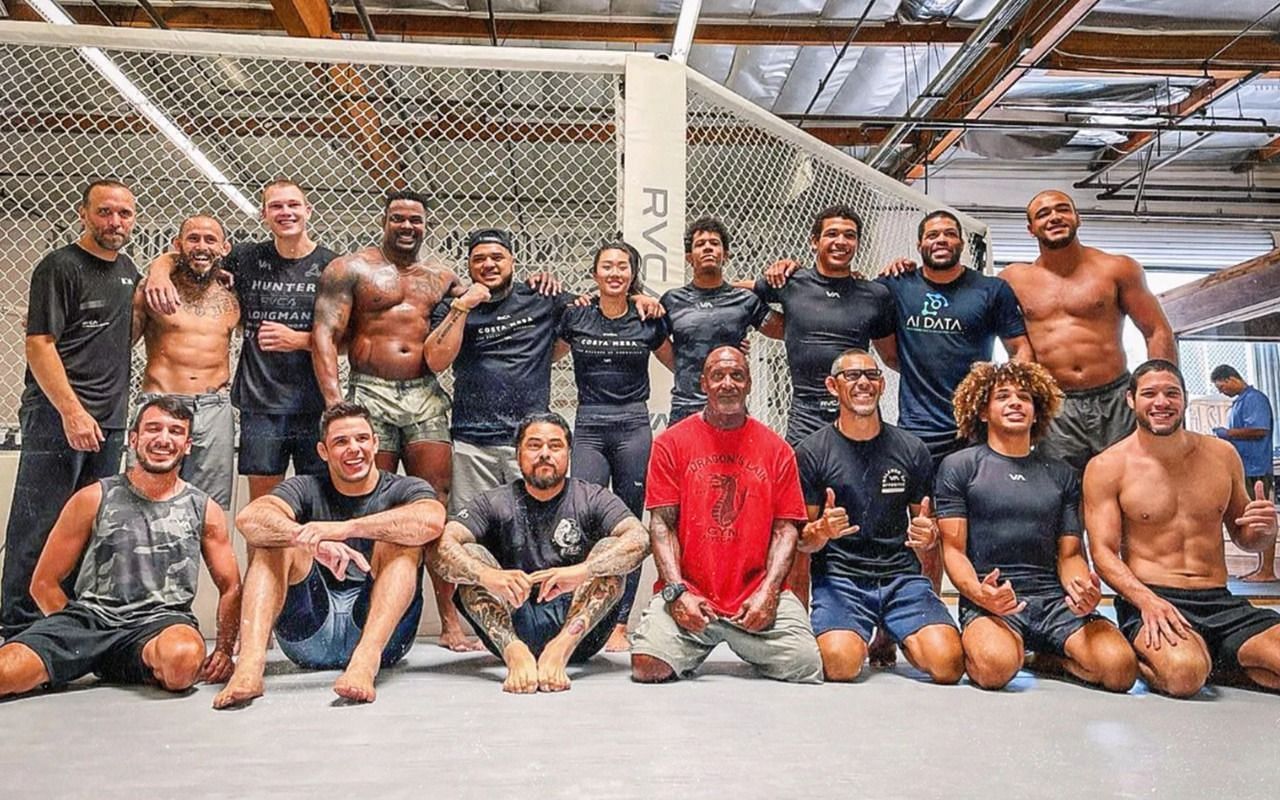 Insane training session in Los Angeles with legendary grapplers from ONE Championship [Credit: Instagram @angelaleemma]