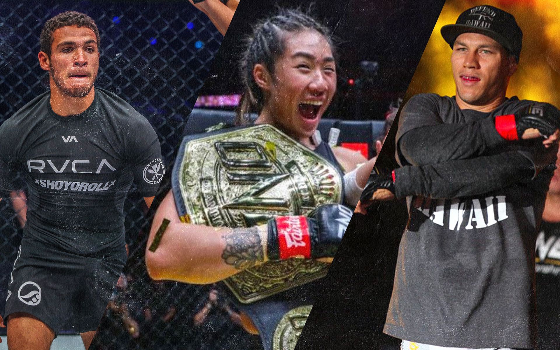 Tye Ruotolo (left), Angela Lee (middle), Lowen Tynanes (right)