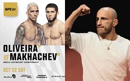 "I got the winner!" - Alexander Volkanovski calls dibs on the winner of Charles Oliveira vs. Islam Makhachev fight at UFC 280