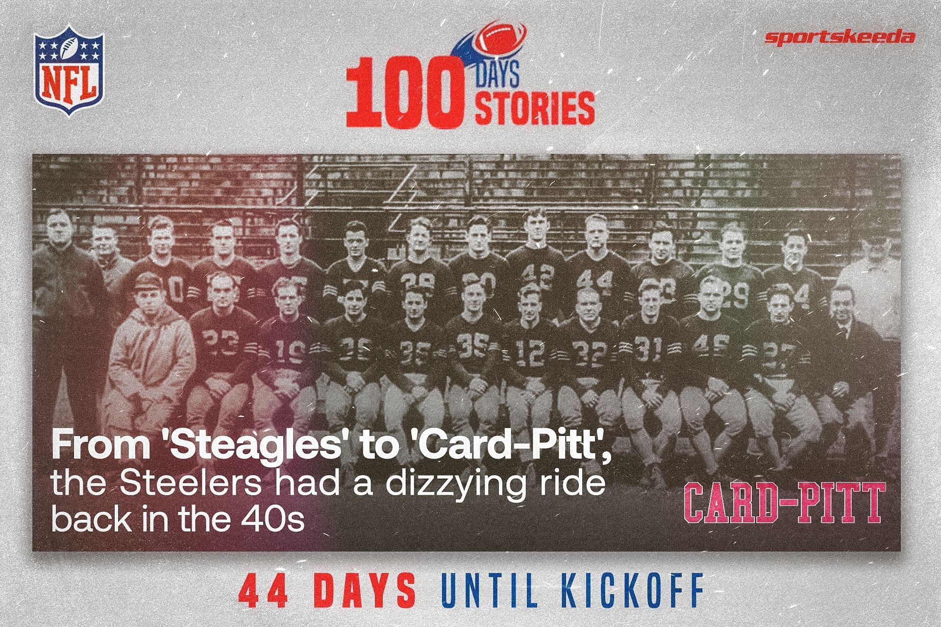 From &#039;Steagles&#039; to &#039;Card-Pitt&#039; the Steelers had a dizzying ride back in the 40s