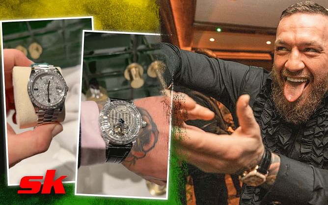 Fans hail "Money Mac" Conor McGregor after he shows off two watches worth a combined $663,000