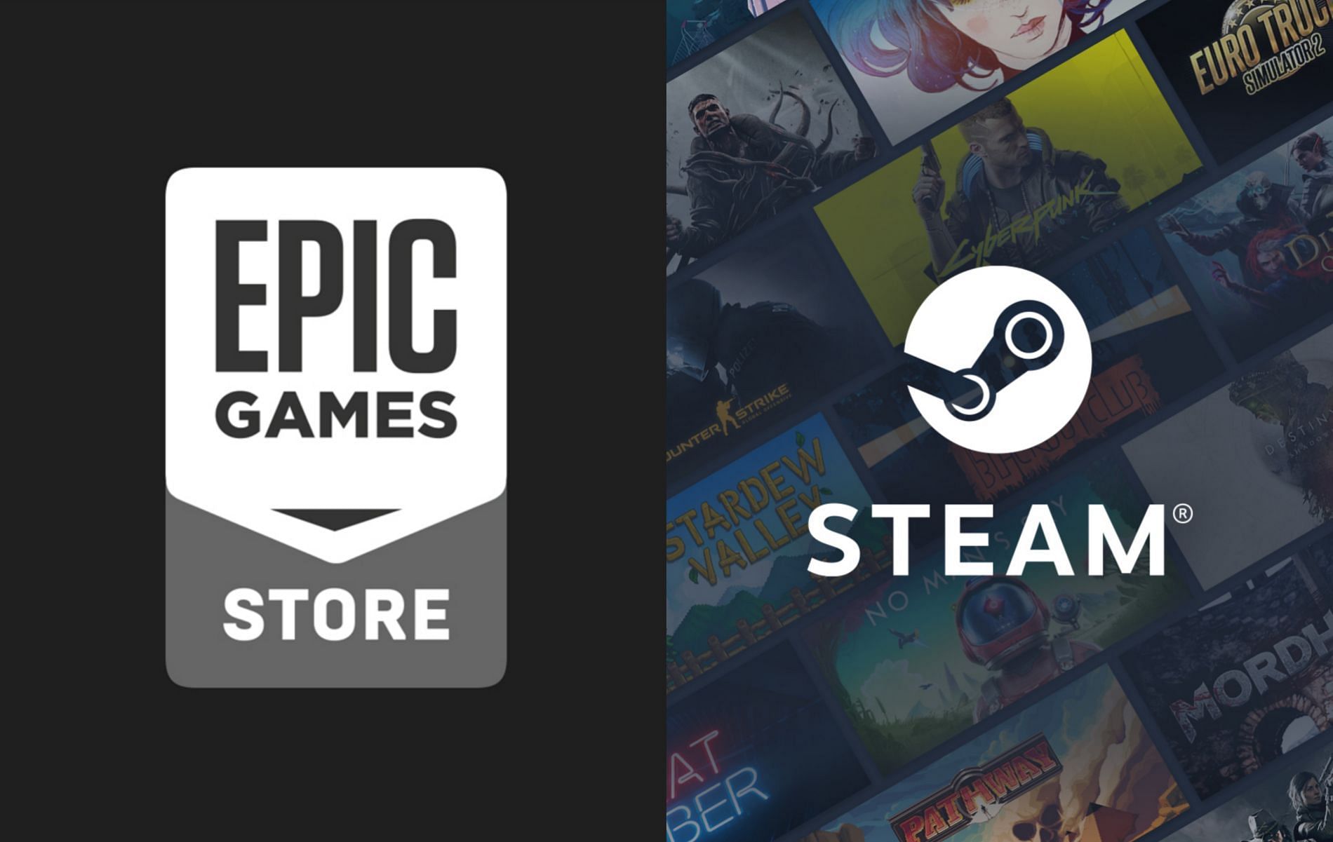 Epic Games, Steam, and more are banned in Indonesia after failing to comply with government regulations (Image via Epic Games and Steam)