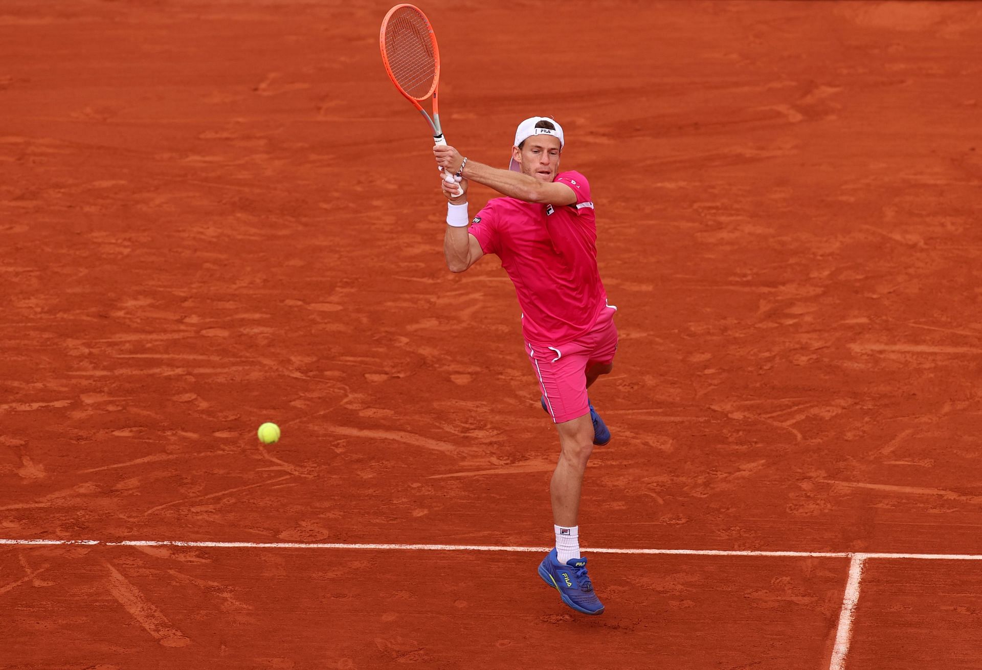 Diego Schwartzman at the 2022 French Open.