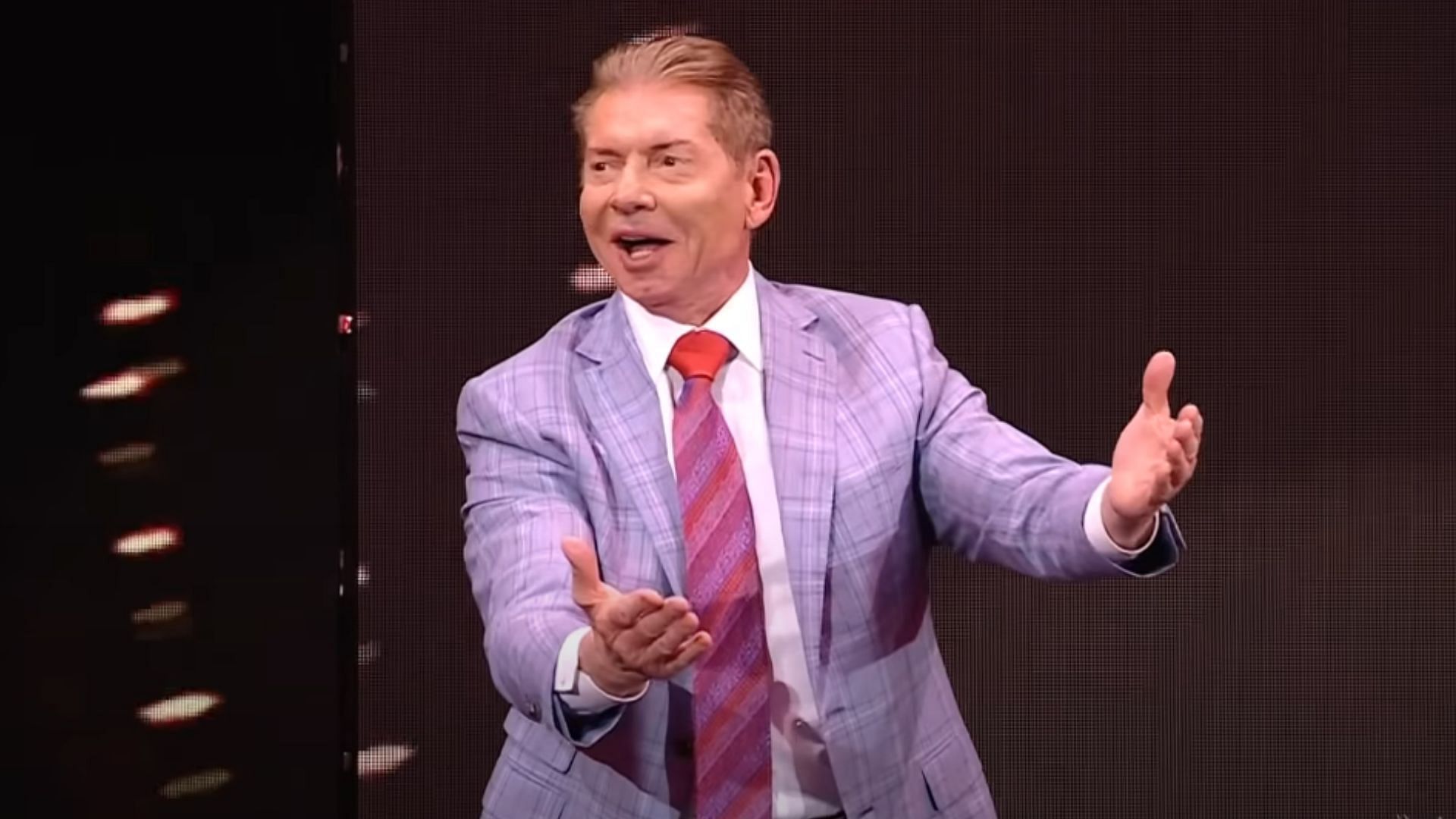 Vince McMahon oversees WWE storyline developments.