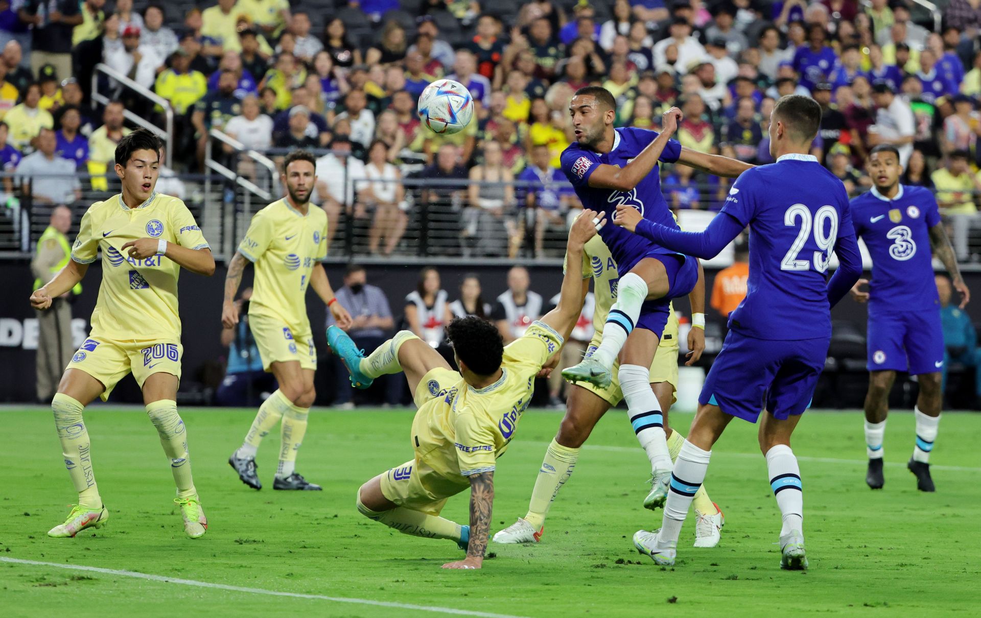 Chelsea tops Club America at Allegiant Stadium, Soccer