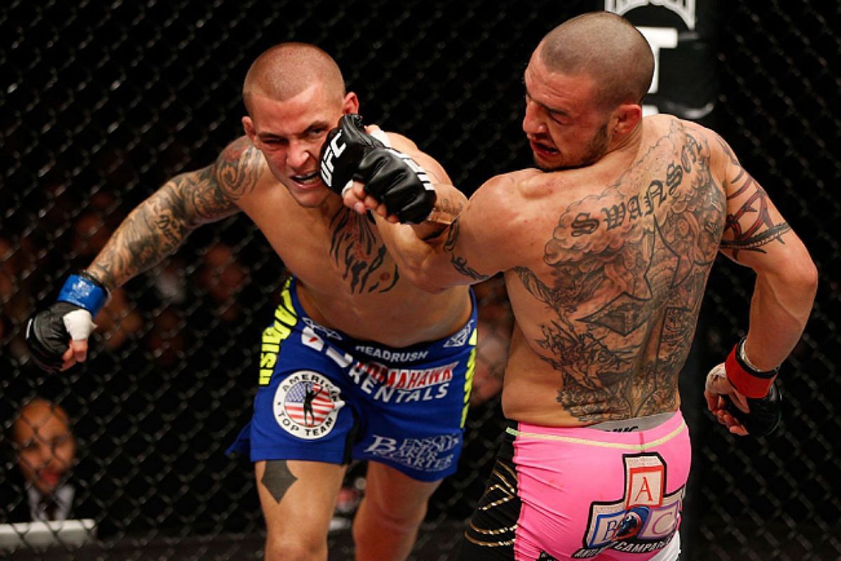 Cub Swanson and Dustin Poirier went to war in London in 2013