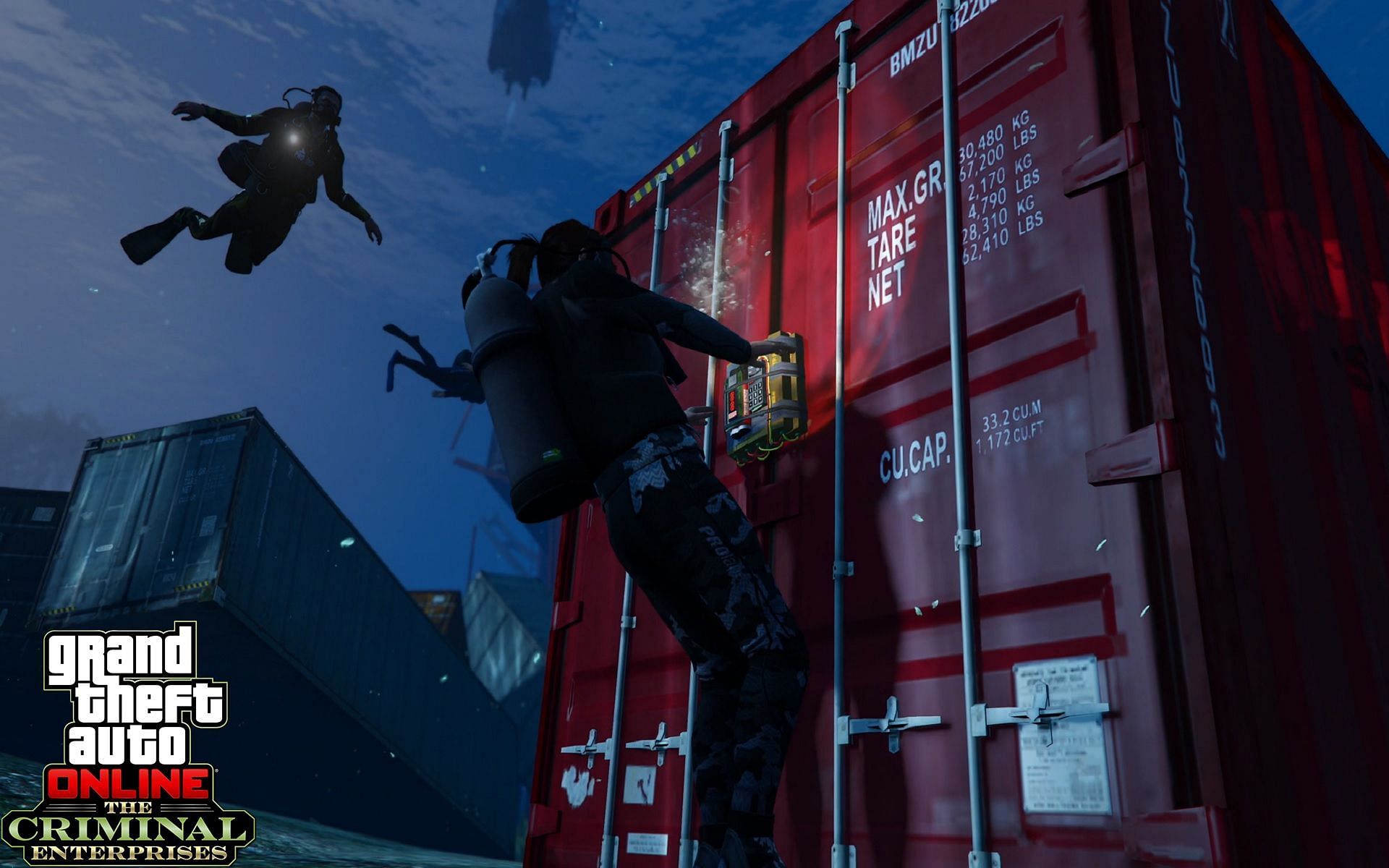 GTA Online&#039;s Criminal Enterprises DLC added a new Crate Sourcing missions (Image via Rockstar Games)