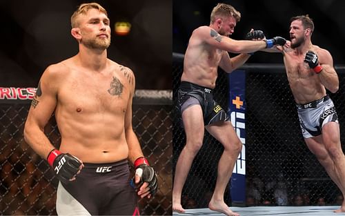 Alexander Gustafsson (L); Gustafsson vs. Nikita Krylov (R)