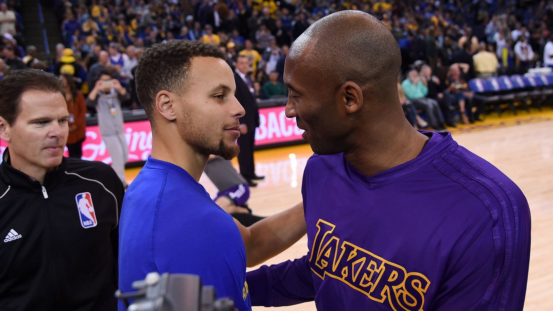 Steph Curry and Kobe Bryant in conversation