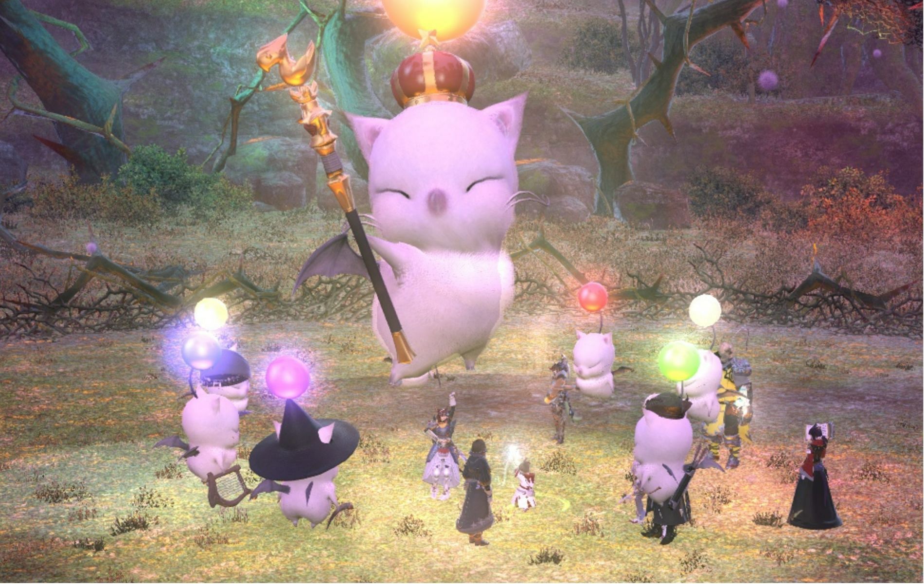 All rewards players can get in the Final Fantasy XIV Moogle Treasure Trove (2022) event (Image via Final Fantasy XIV)