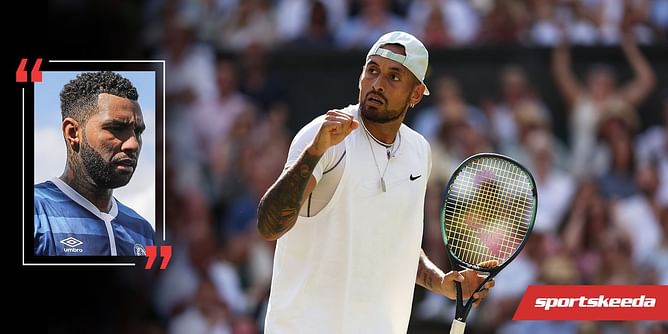 Nick Kyrgios' got a bit of character, brings something to the sport. He’s like a modern-day McEnroe, he's got an edge to him - Jermaine Pennant
