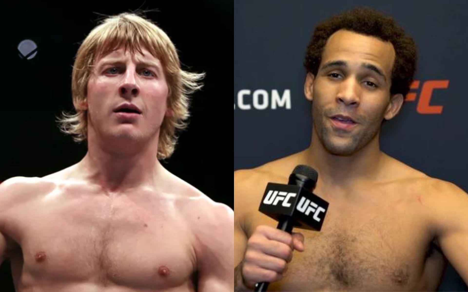 Paddy Pimblett (left, Image credit: Photo by Kieran Cleeves/PA Images via Getty Images), Jordan Leavitt (right, Image credit: UFC.com)