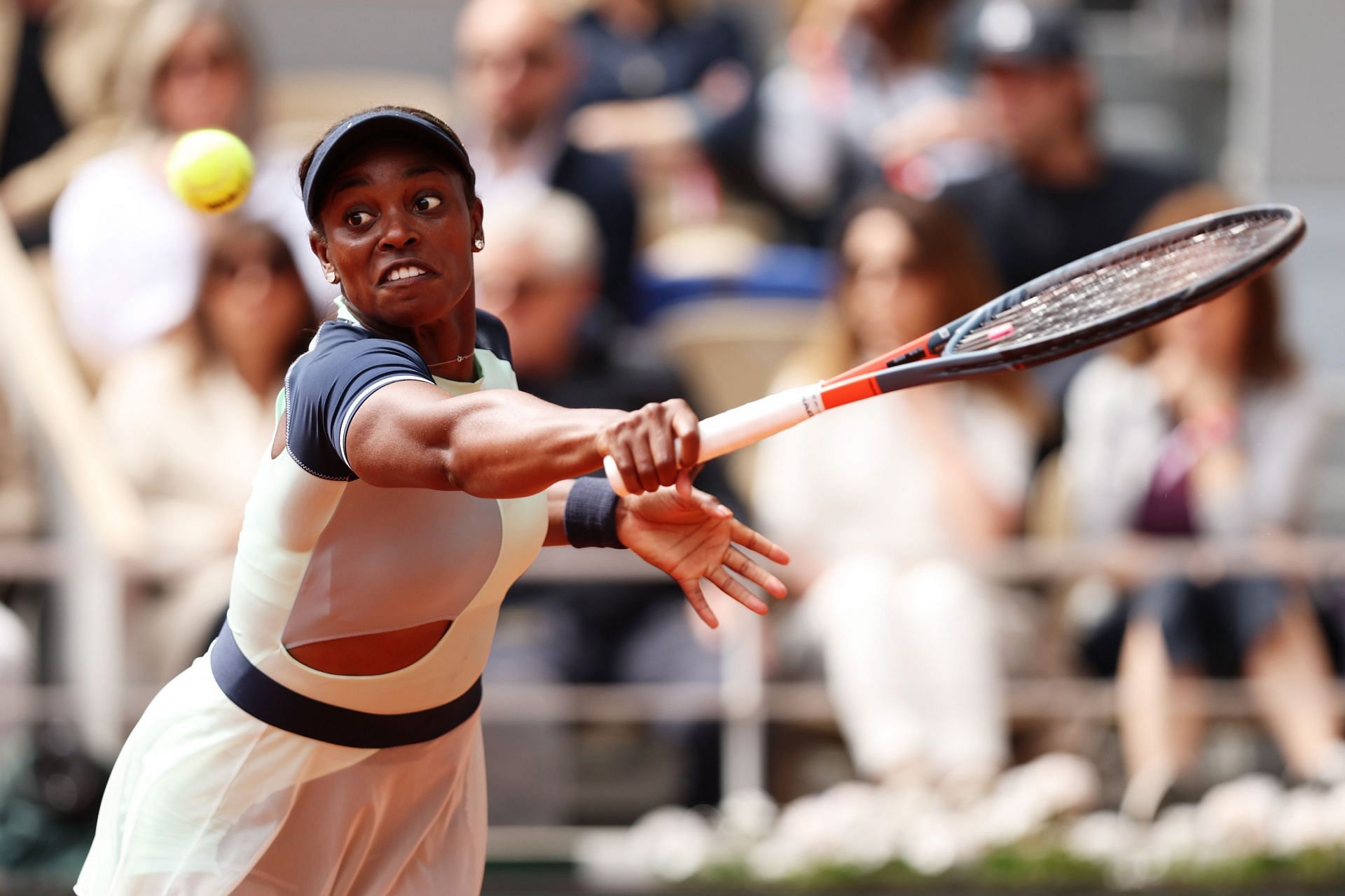 Sloane Stephens at the 2022 French Open - Day Ten