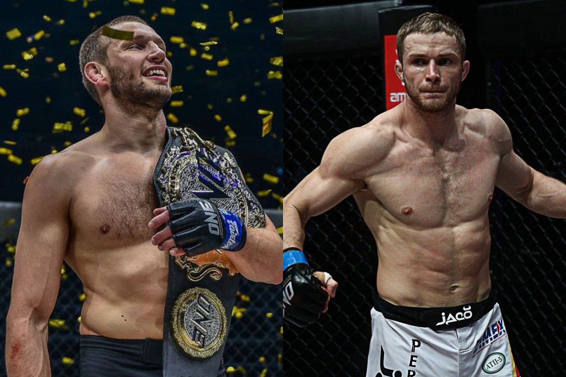 Reinier de Ridder (L) and Vitaly Bigdash (R) [Photo Credits: ONE Championship]