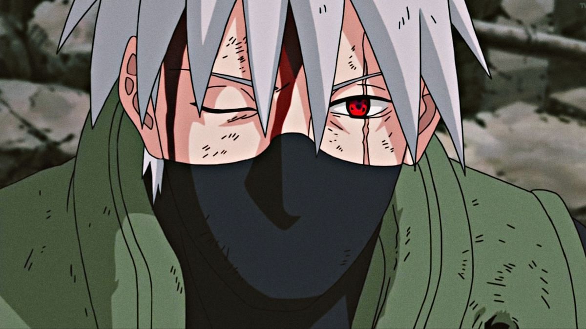 Kakashi as shown in the anime (Image via Naruto)