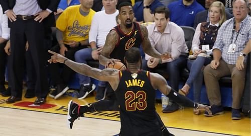 J.R. Smith and LeBron James (Photo: Cavaliers Nation)