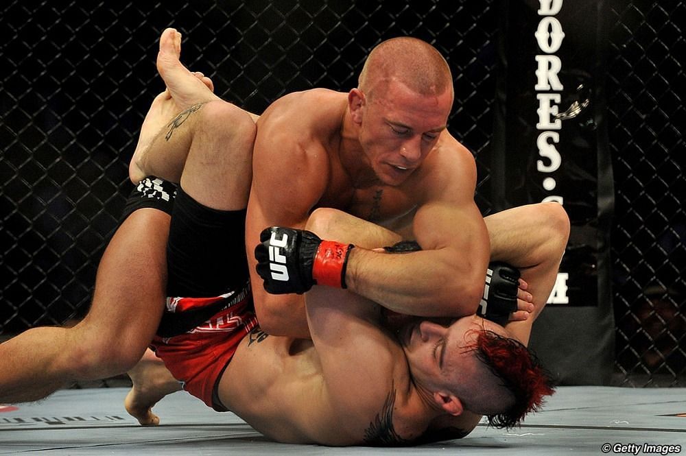 Georges St-Pierre came under fire when he was unable to finish Dan Hardy off