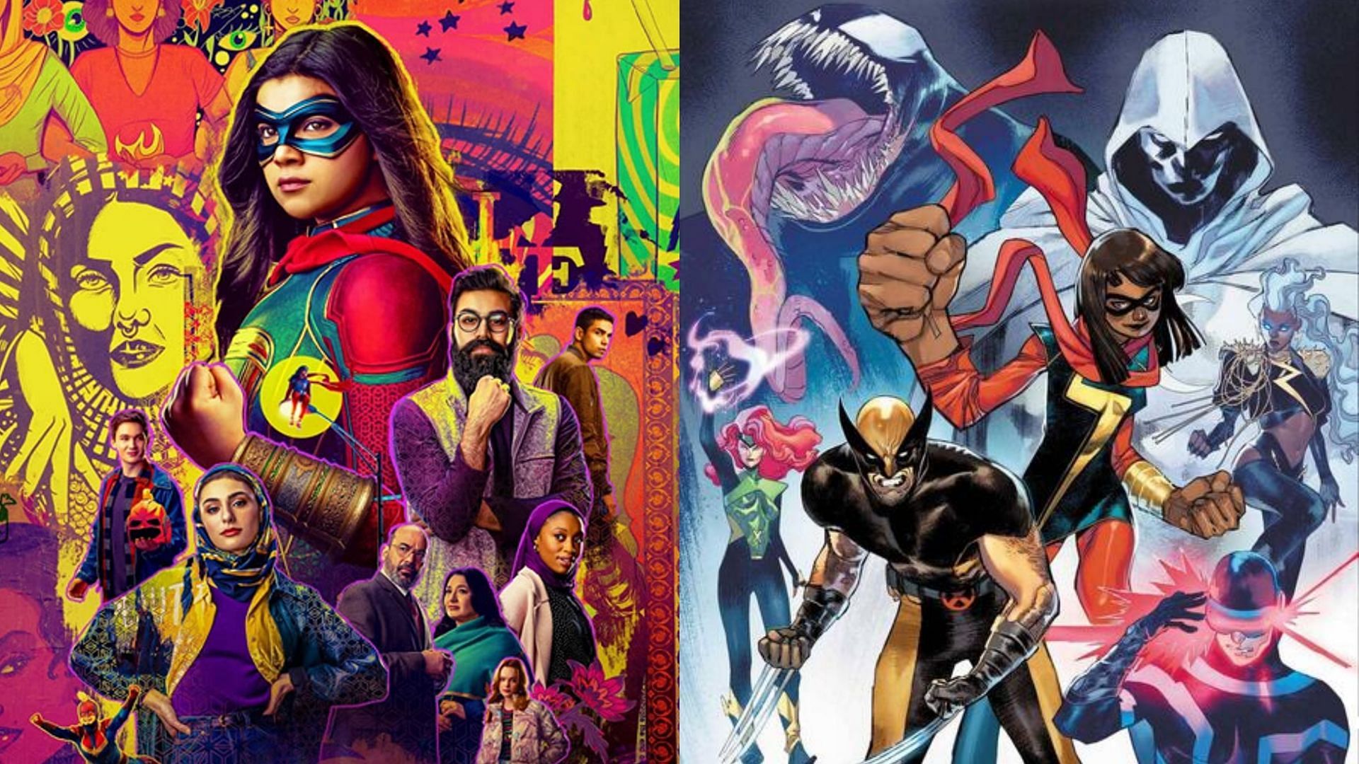 Kamala Khan along with X-Men (Image via Disney+/Marvel Studios/Marvel Comics)