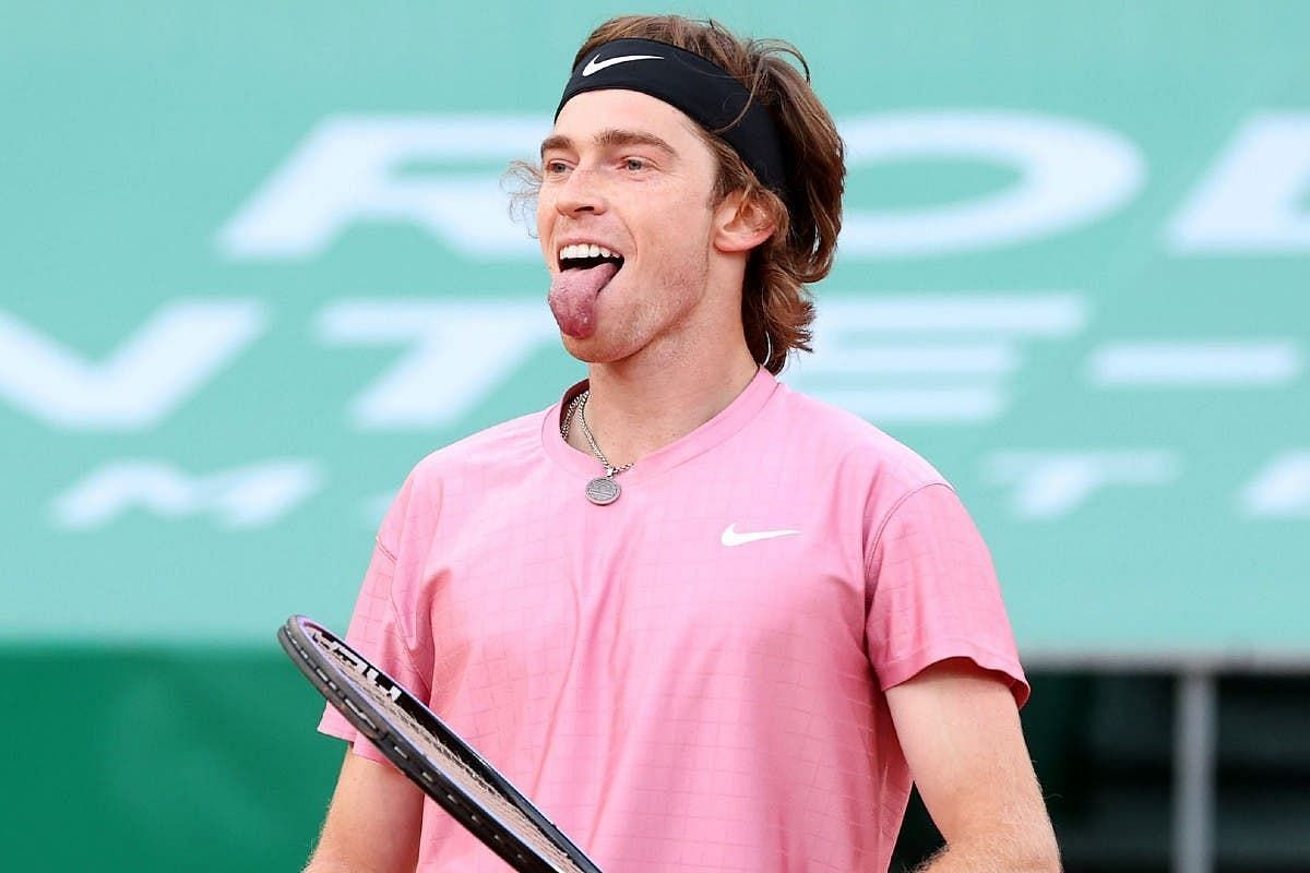 Andrey Rublev was broken seven times in the match