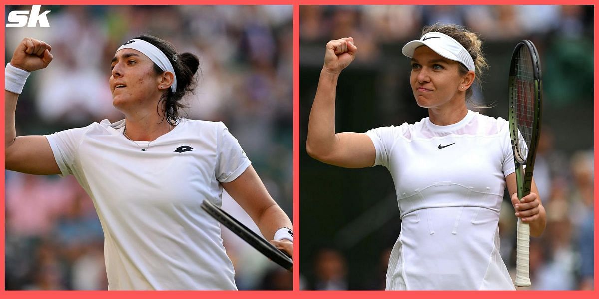 Ons Jabeur and Simona Halep will be in action on Day 11 of Wimbledon