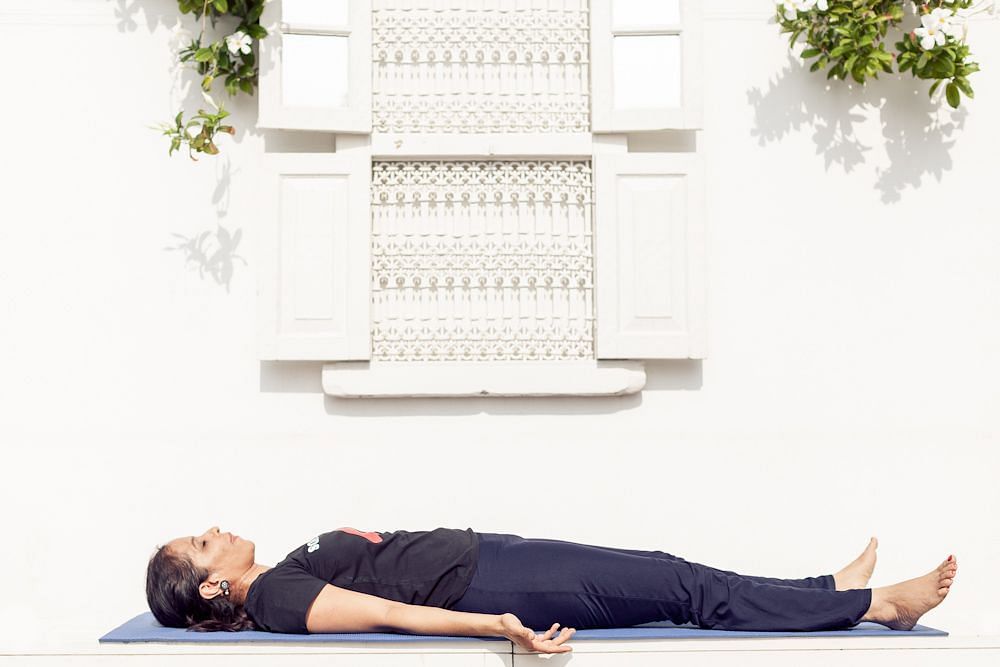 660+ Corpse Pose Stock Photos, Pictures & Royalty-Free Images - iStock | Corpse  pose yoga