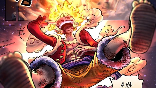 Luffy Gear deuxième en colère