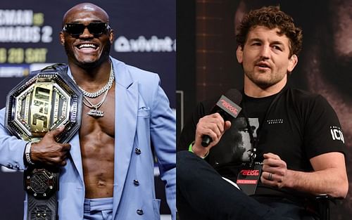 Kamaru Usman (left), Ben Askren (right)