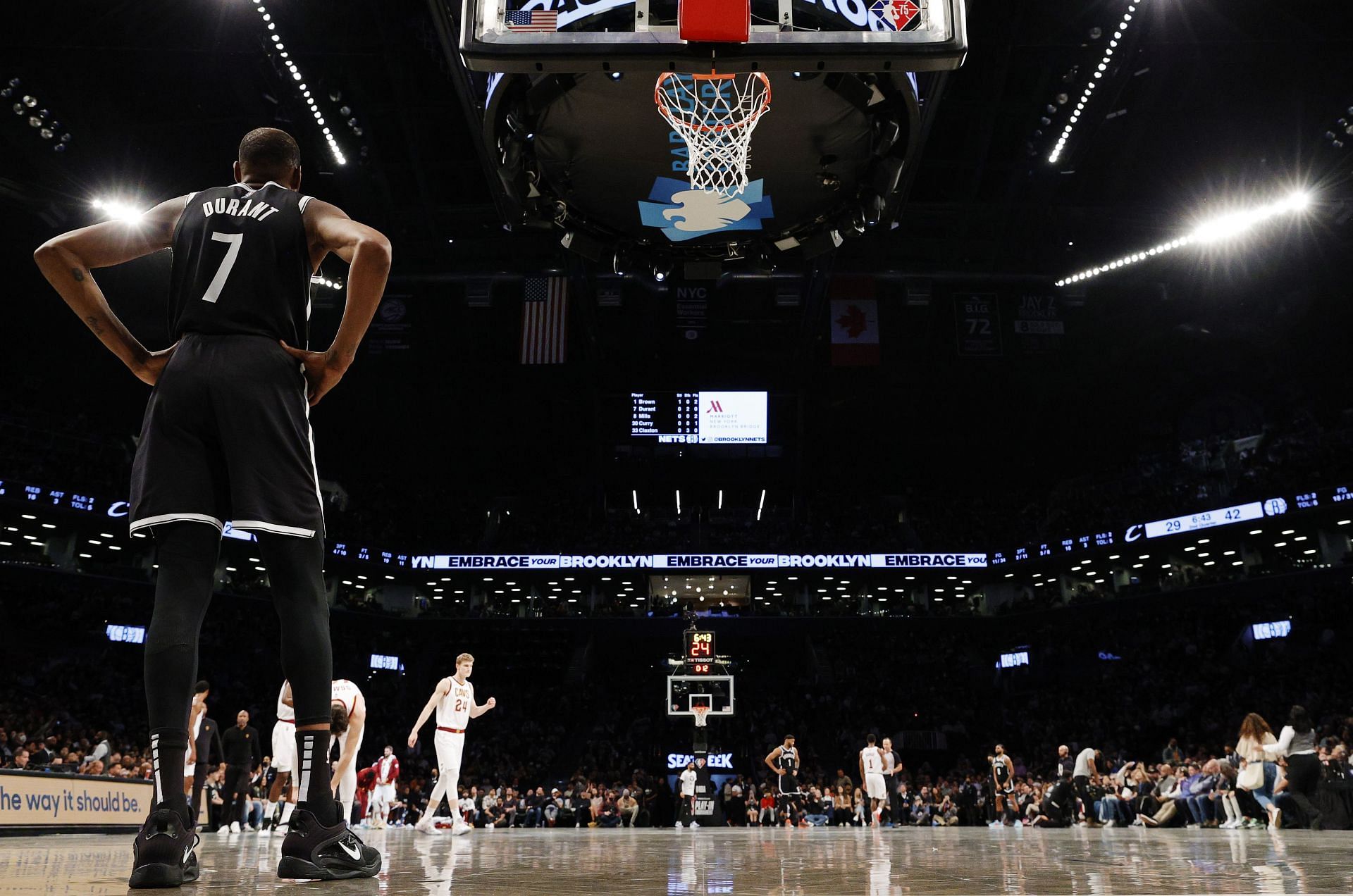 Brooklyn Nets forward Kevin Durant