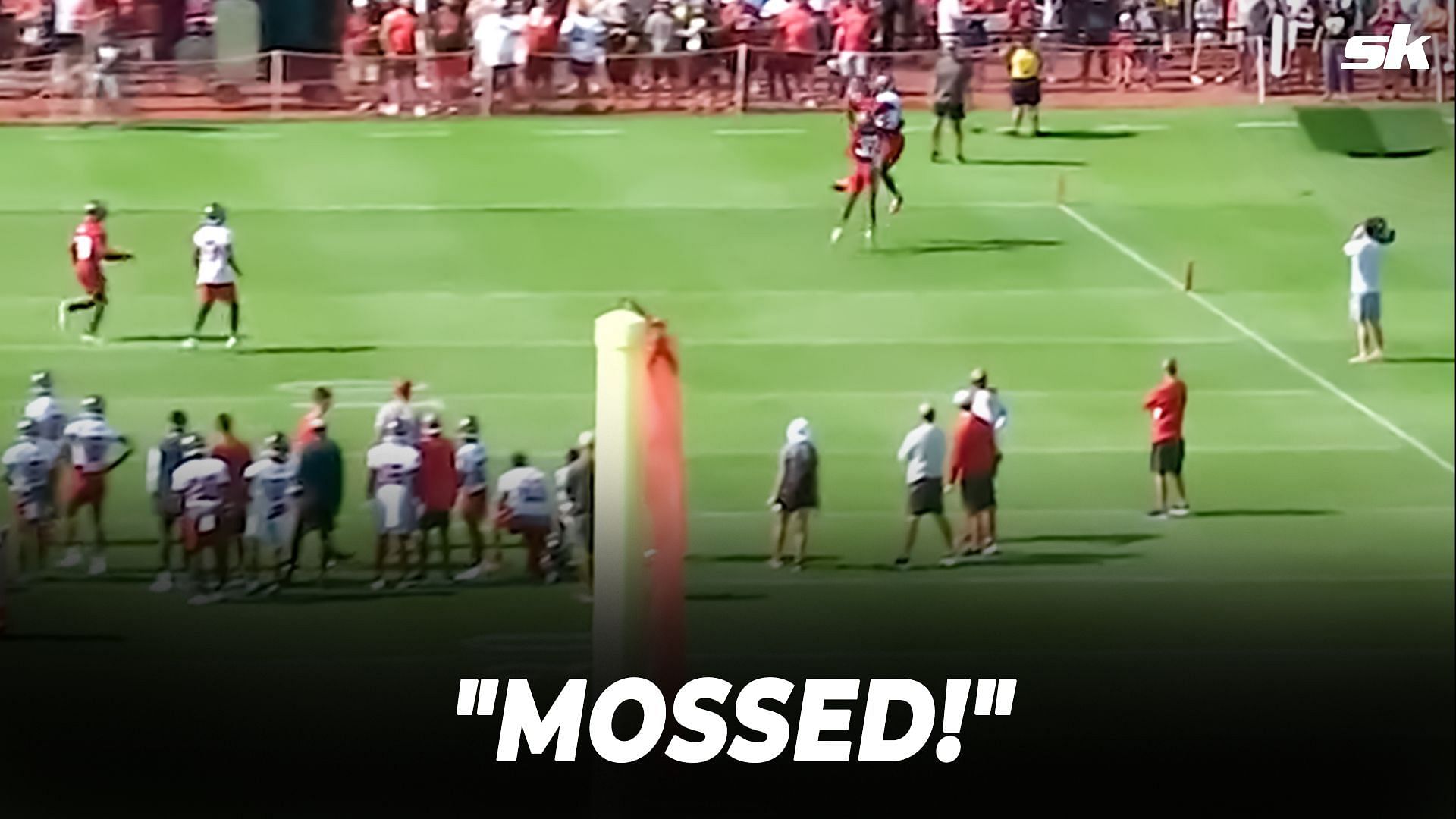 Julio Jones pulled off an amazing catch during a training session